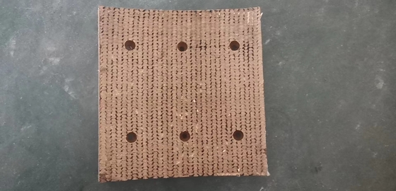 Non Asbestos Woven Brake Lining Roll With Brass Wire Anchor Brake