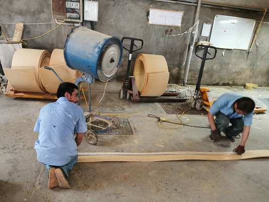 Nicht Asbest gesponnenes Bremsbelag-Handkurbelankerwindebremsmelaminharzgelb